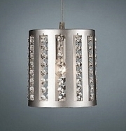 MASSIVE Lampa BAKER 1x60W (kolor: srebrny i złoty)