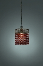 MASSIVE Lampa FLO  (kolor: postarzony mosiądz, przeźroczysty)