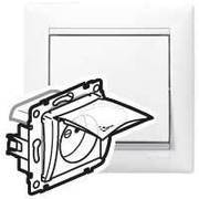 Gniazdo pojedyncze IP44 2P + Z - Legrand Valena