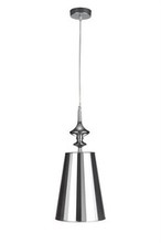 MASSIVE Lampa wisząca LIVINO (kolor: metal i czarny)