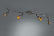 Lampa CHIMO ciemny popiel 4x40W