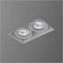 SQUARES 50x2 230V BEZ RAMKI