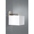 MASSIVE Lampa kinkiet ADRIO 1x60W (kolor:  biały i czarny)