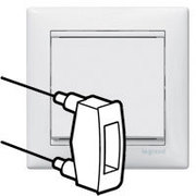 Neonówka zapasowa 230V, 1.0 mA, zielona - Legrand Valena