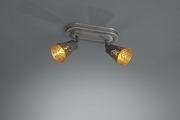Lampa CHIMO ciemny popiel 2x40W 