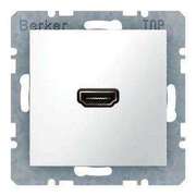 Gniazdo HDMI - Berker B.1/B.3/B.7 Glas