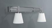 MASSIVE Lampa kinkiet GLACIER 2X40W 