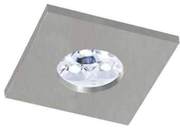 Wpust Aluminio Plata LED 3006