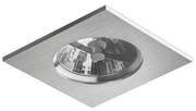 Wpust Aluminio Plata GU10 3024