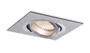 Wpust Aluminio Plata GU10 3011