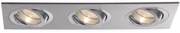 Wpust Aluminio Plata GU10 3013