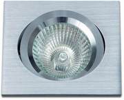 Wpust Aluminio Plata GU5.3 3021