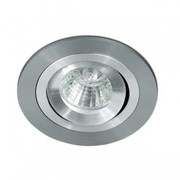 Wpust Aluminio Plata GU4 3058