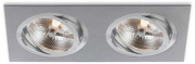 Wpust Aluminio Plata LED 3051