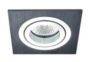 Wpust Aluminio Negro GU10 3054