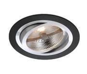 Wpust Aluminio Negro LED 3073