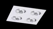 Wpust Aluminio Blanco LED 4215