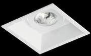 Wpust Aluminio Blanco GU5.3 8010