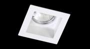 Wpust Aluminio Blanco GU5.3 8012