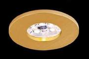 Wpust Aluminio Oro LED 2005