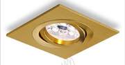 Wpust Aluminio Oro LED 2011