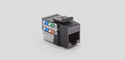 Gniazdo komputerowe RJ-45 kat. 6 Connect (czarne) - Simon 82
