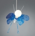MASSIVE Lampa wisząca BUTTERFLY 1x60W 