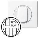 Plakietka gniazda multimedialnego 3xRJ45 - Legrand Celiane