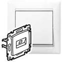 Gniazdo 1 x RJ45 kat. 6 UTP - Legrand Valena