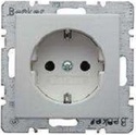 Gniazdo pojedyncze SCHUKO - Berker B.1/B.3/B.7 Glas