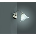 MASSIVE Lampa kinkiet JUSTINA srebrna 