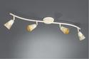 Lampa CHIMO antyczna biel 4x40W
