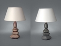MASSIVE Lampa stojąca BERNSTEIN  (kolor: miedziany brąz i jasny popiel metaliczny)