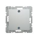 Zaślepka z elementem centralnym i mocowaniem na śruby - Berker B.1/B.3/B.7 Glas