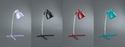 MASSIVE Lampa biurkowa TIMO  (kolor: jasny fiolet,czarny,czerwony,turkusowy)