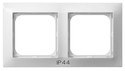 Ramka podwójna IP44 - Ospel Impresja