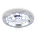 Wpust Aluminio Plata LED 3018