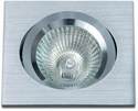 Wpust Aluminio Plata GU10 3021