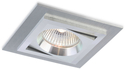 Wpust Aluminio Plata LED 3070
