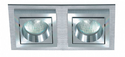 Wpust Aluminio Plata GU10 3067