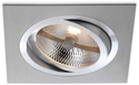 Wpust Aluminio Plata GU10 3050