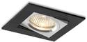 Wpust Aluminio Negro GU5.3 3002