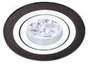 Wpust Aluminio Negro GU10 3053