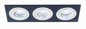 Wpust Aluminio Negro LED 3056