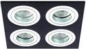 Wpust Aluminio Negro LED 3057