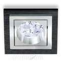 Wpust Aluminio Negro LED 3074
