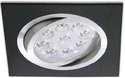 Wpust Aluminio Negro GU10 3072