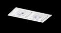 Wpust Aluminio Blanco GU10 4267