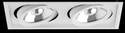 Wpust Aluminio Blanco GX8.5 8006